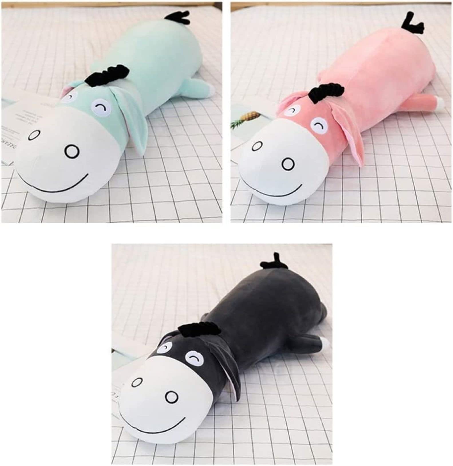 Amazon｜ロバ 抱きまくら 動物ぬいぐるみ 添い寝 おもちゃ かわいい